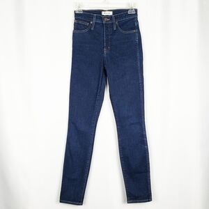 MADEWELL 10" high rise skinny jeans